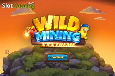 Start Screen. Wild Mining XXXtreme slot