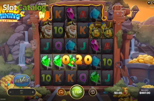 Win Screen. Wild Mining XXXtreme slot
