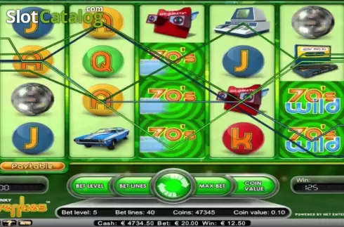 Screen3. The Funky Seventies slot