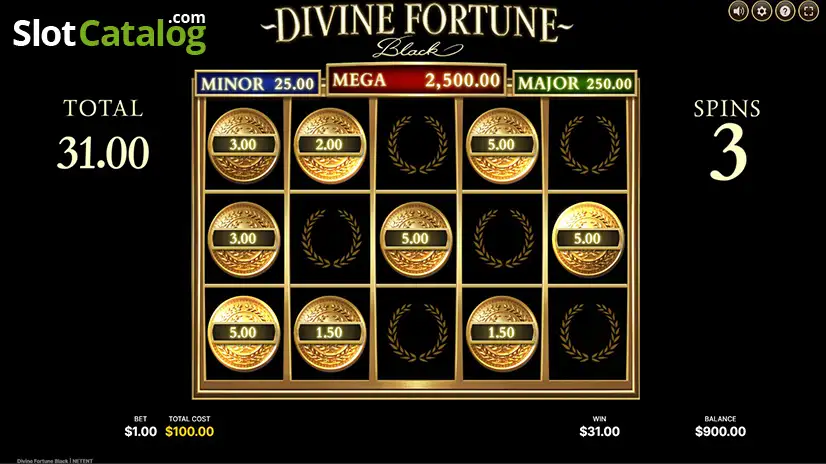 Divine Fortune Black Slot