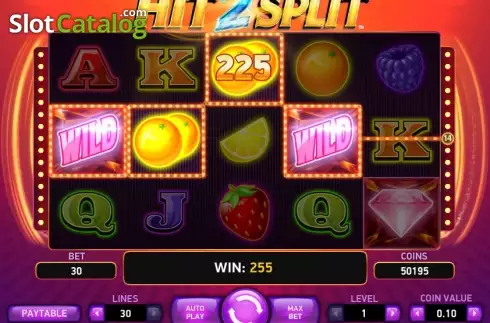 Ekran 4. Hit2Split yuvası
