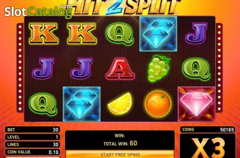 Ekran 6. Hit2Split yuvası