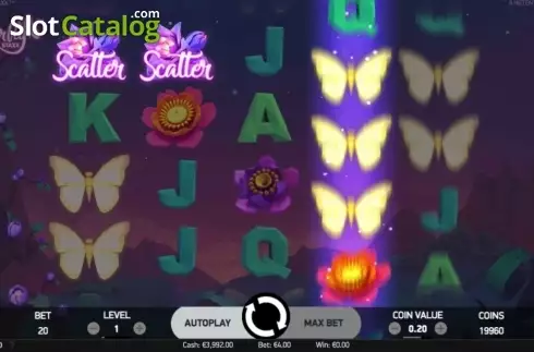 Bildschirm 4. Butterfly Staxx slot