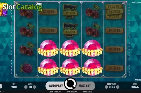 Screen 5. Fruit Spin slot