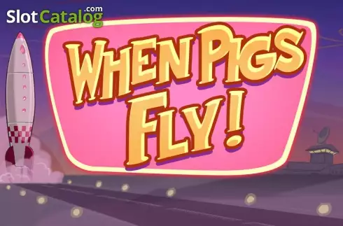 When Pigs Fly (Netent) Логотип