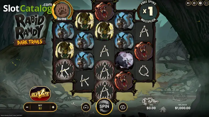 Rabid Randy Dark Trails Slot
