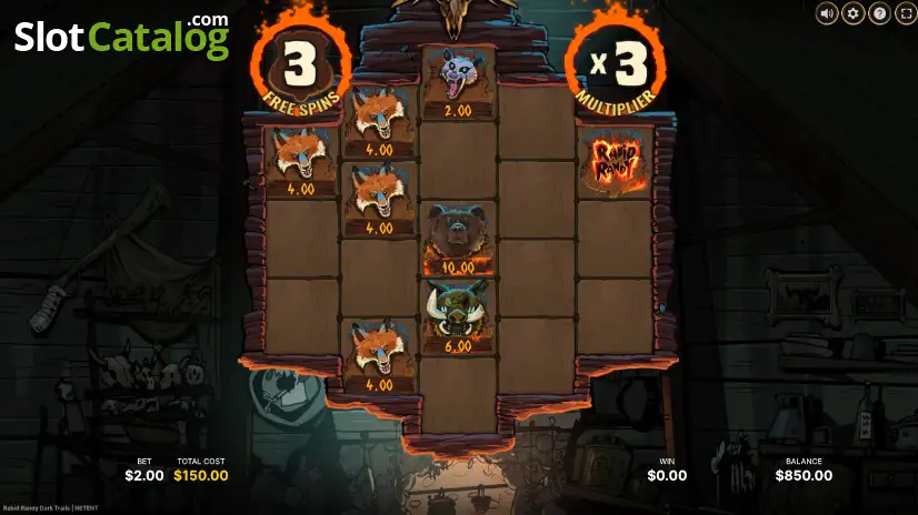 Rabid Randy Dark Trails Slot