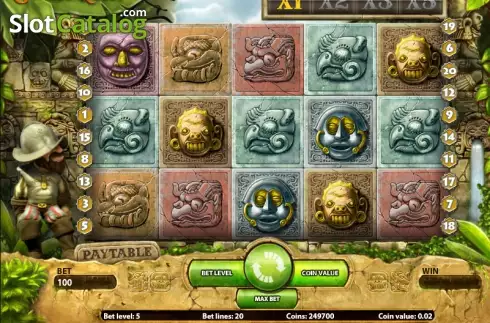 Screenshot3. Gonzo's Quest slot
