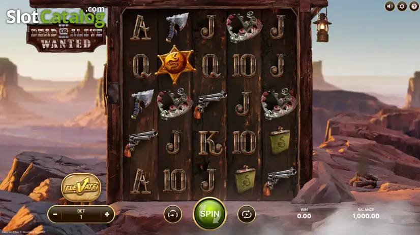 Dead or Alive 3 Wanted Slot
