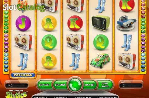 Screen2. The Groovy Sixties slot