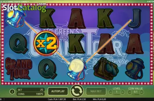 Скрин6. Mr. Green's Old Jolly Grand Tour слот