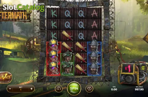 Bildschirm2. Aftermath slot