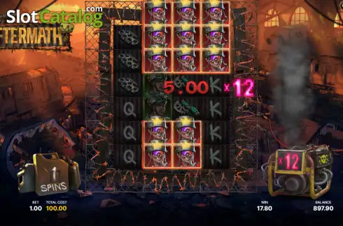 Bildschirm3. Aftermath slot