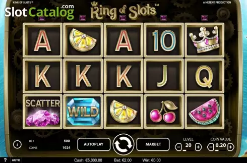 画面2. King of Slots (キング・オブ・スロット) カジノスロット