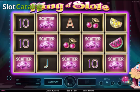 Bildschirm5. King of Slots slot