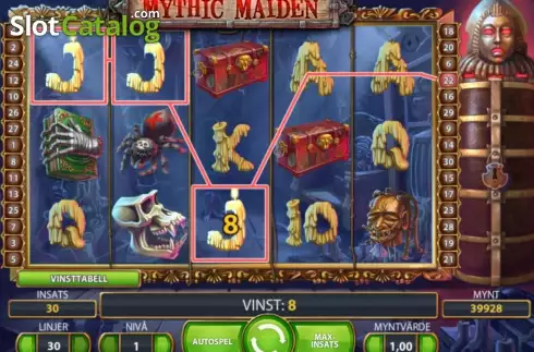 Bildschirm2. Mythic Maiden slot