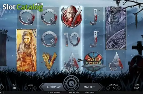 Bildschirm3. Vikings (NetEnt) slot