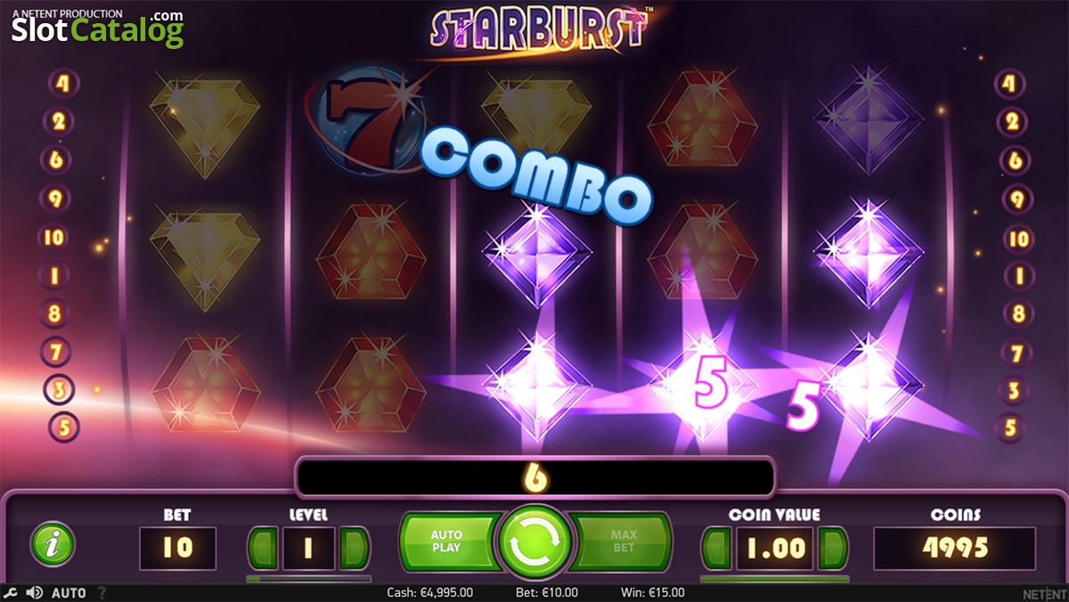 описание игрового автомата starburst