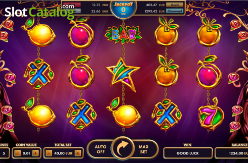 Schermo2. Golden Fruits (NetGame) slot