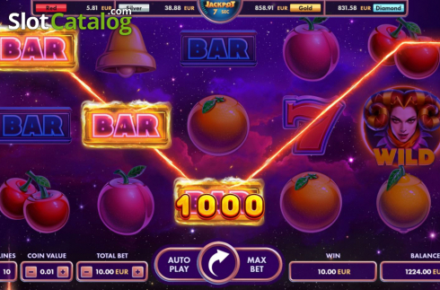 Win screen 1. Fruits Fury slot