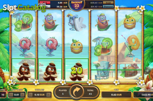 Win screen 2. Bananas (NetGame) slot