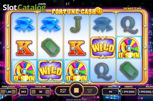 Bildschirm2. Fortune Cash slot
