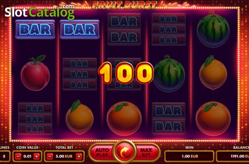 Bildschirm6. Fruit Burst (NetGame) slot