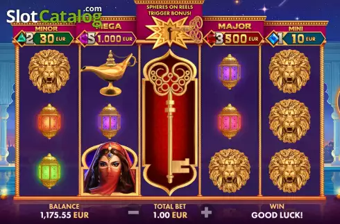 Bildschirm6. Aladdins Chest slot