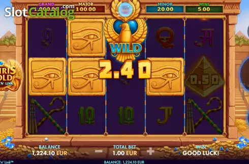 Captura de tela4. Osiris Gold (NetGame) slot