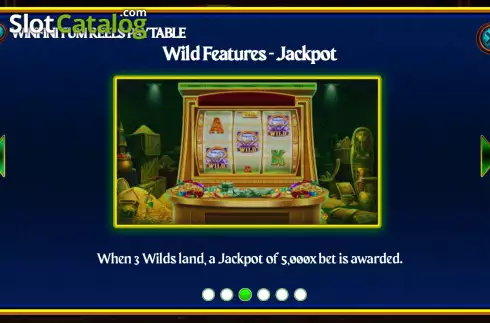 Game Features screen 3. Winfinitum Reels slot