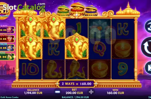 Captura de tela3. Elephant's Gold Bonus Combo slot