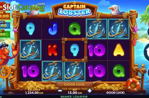 Ecran2. Captain Lobster slot