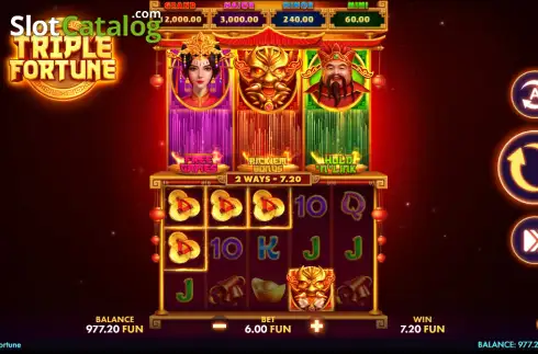 Скрін3. Triple Fortune слот