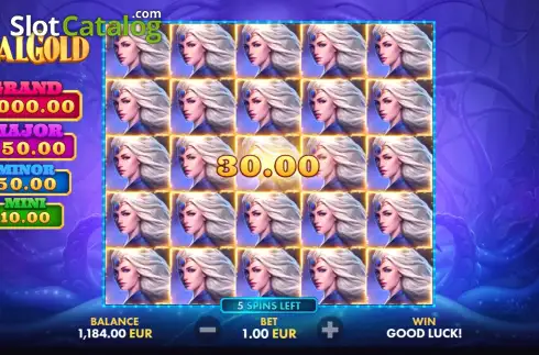 画面3. Tidal Gold カジノスロット