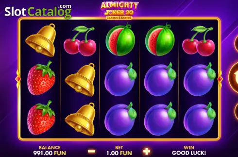 Bildschirm2. Almighty Joker 20: Classics Series slot