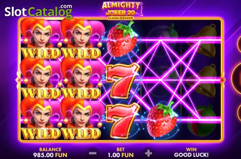 Bildschirm3. Almighty Joker 20: Classics Series slot