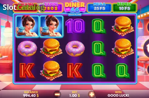 Schermo2. Diner 66 slot