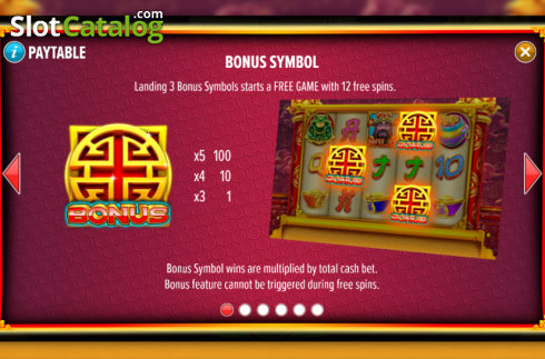 Features. Master Of Fortune slot