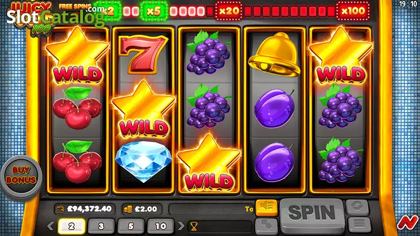 Juicy Gold 100 Free Spins