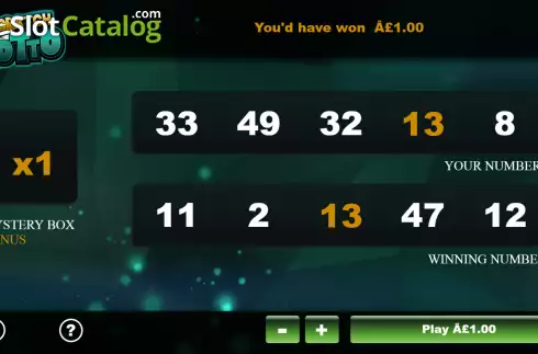Bildschirm3. Scratch Lotto slot