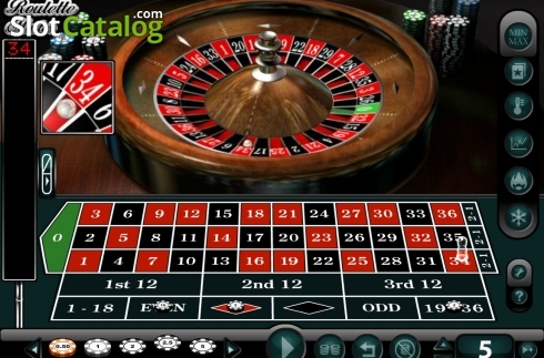 Game Screen. Roulette Master Portugal slot