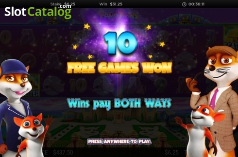 Free Spins. Foxin Twins slot