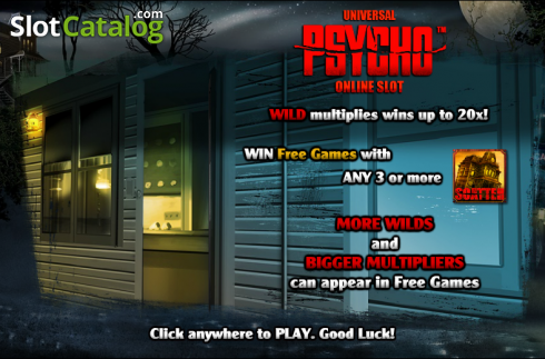 Game features. Psycho slot