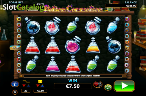 WIn. Potion Commotion slot