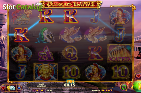 Win. Glorious Empire slot