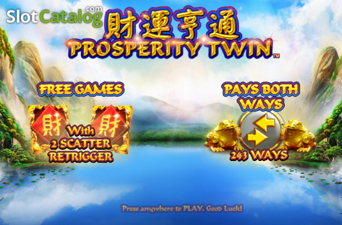 Скрин2. Prosperity Twin слот