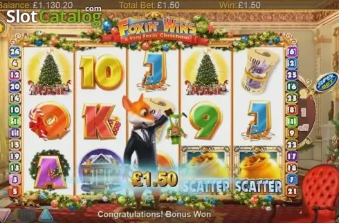 Bildschirm7. Foxin' Wins - A Very Foxin' Christmas slot