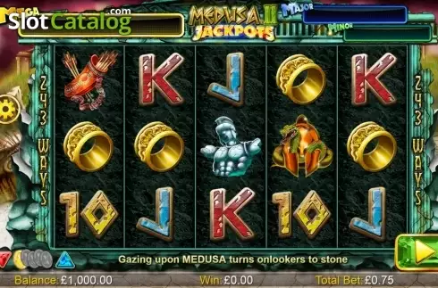 Bildschirm5. Medusa 2 Jackpot slot