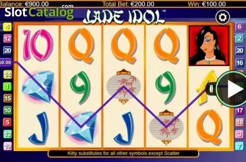Skärmdump3. Jade Idol Classic slot