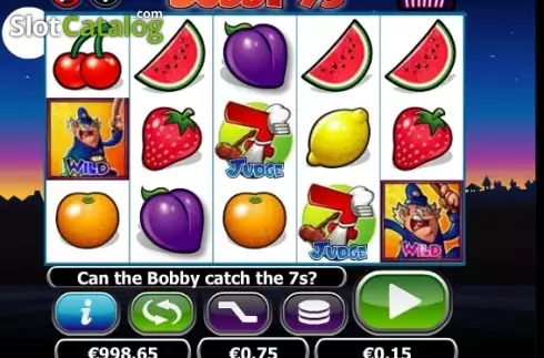 Win screen. Bobby 7s Mini slot